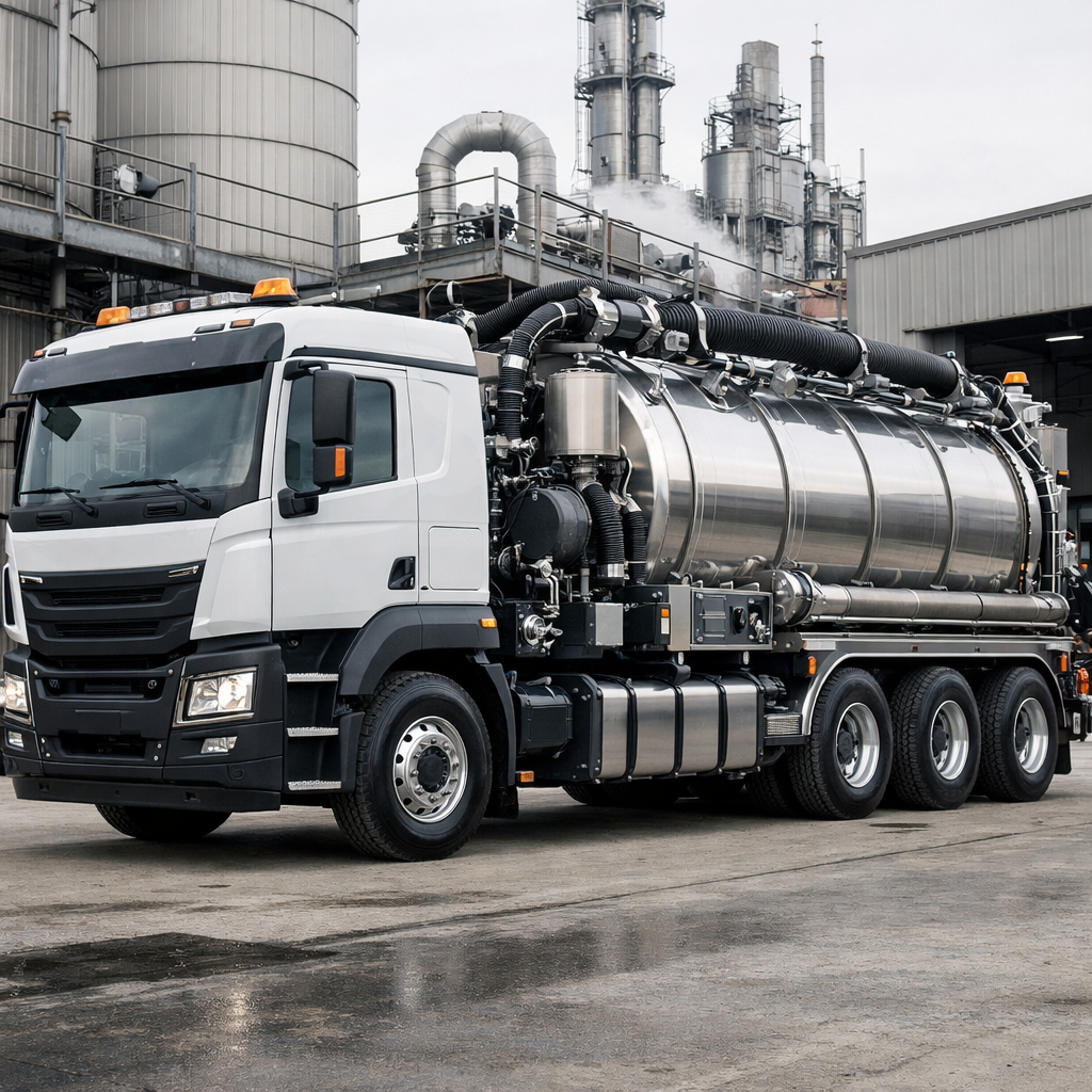 Transporte de resíduos industriais em Bauru